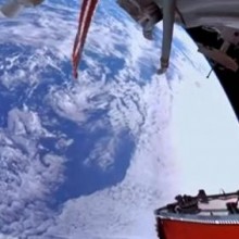 Vídeo gravado na estação espacial chinesa mostra a Terra girando no espaço