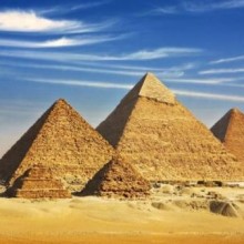 Como eram as pirâmides do Egito na época em que foram construídas?