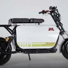 Conheça a scooter elétrica robusta que aguenta muita carga