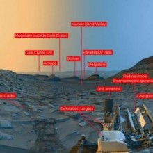 Rover da NASA envia belíssimo “cartão postal” de Marte