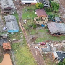 RS: Famílias afetadas por ciclone receberão auxílio para recuperação de bens