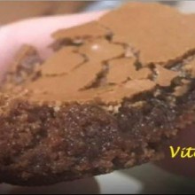 Brownie chocolate Alpino, experimente!