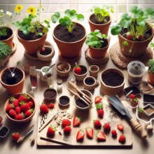 Aprenda a cultivar morangos em vasos de forma prática e eficiente, passo a passo!