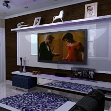 Qual é o tamanho ideal de um painel para TV de 43 polegadas?