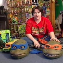Uma mulher de 26 anos acredita que é uma autentica tartaruga ninja