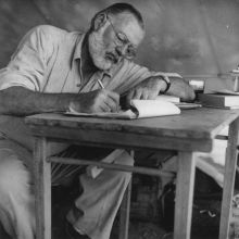 Uma imersão no silêncio de Hemingway