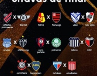 Conmebol define os confrontos das oitavas de final da Copa Libertadores 2022