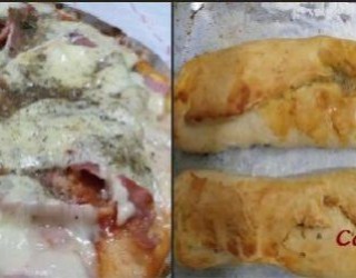 Receita fácil de massa para pizza aberta e enrolada, experimente!