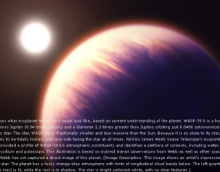 Exoplaneta de diamante perdeu atmosfera e criou outra, revela James Webb
